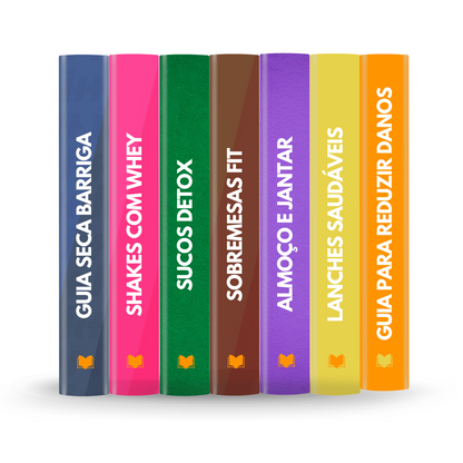 Combo 7 Ebooks Saudáveis