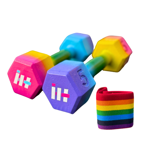 Kit RAINBOW Halter 5kg + Hip Band