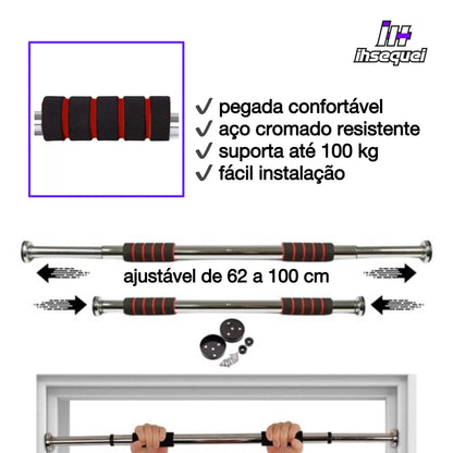 Barra para Porta Ajustável